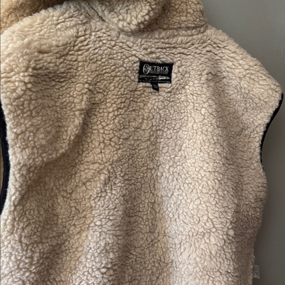 Outback Trading Company Bush Outfitters 100% Wool Large Button In Jacket Liner - Picture 11 of 14